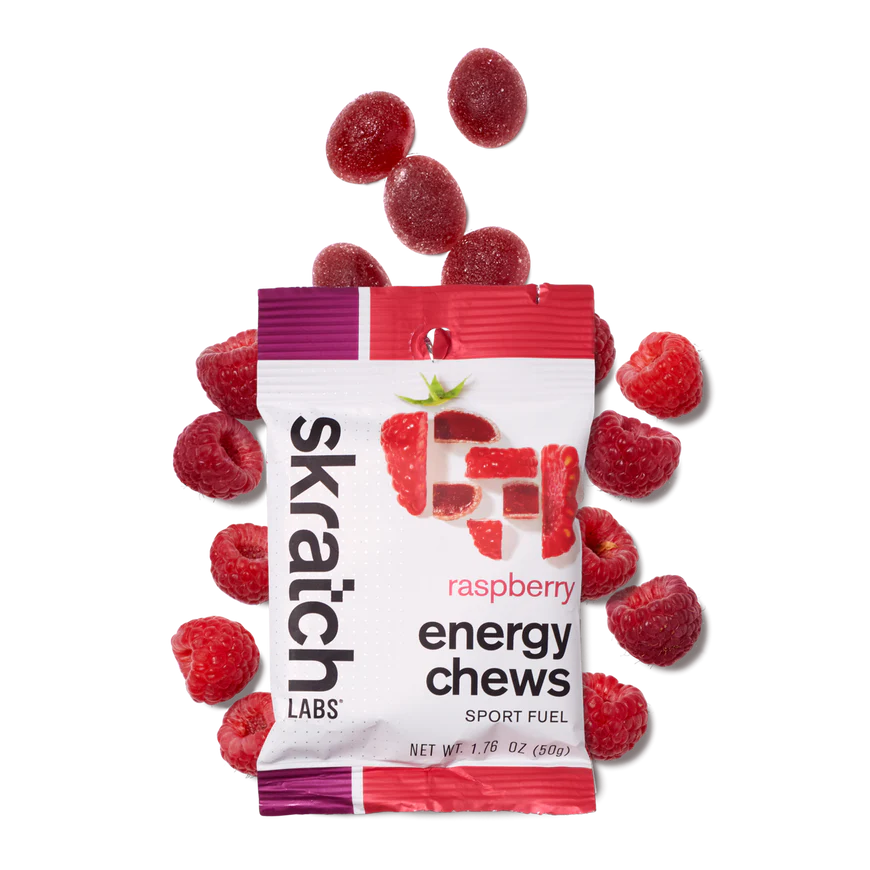 Skratch Labs Energy Chews - Raspberry