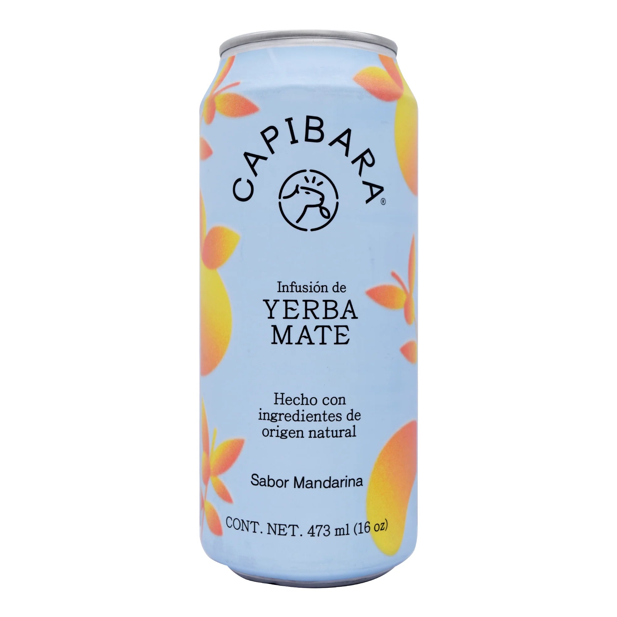 Infusión de yerba mate con mandarina sin azúcar 473ml Capibara