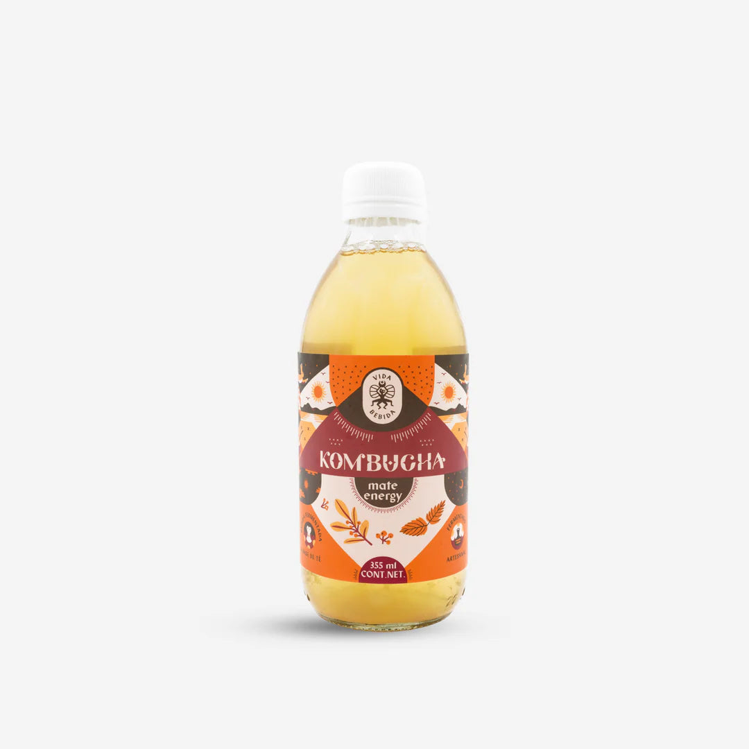Kombucha sabor mate energy 500ml Vida Bebida
