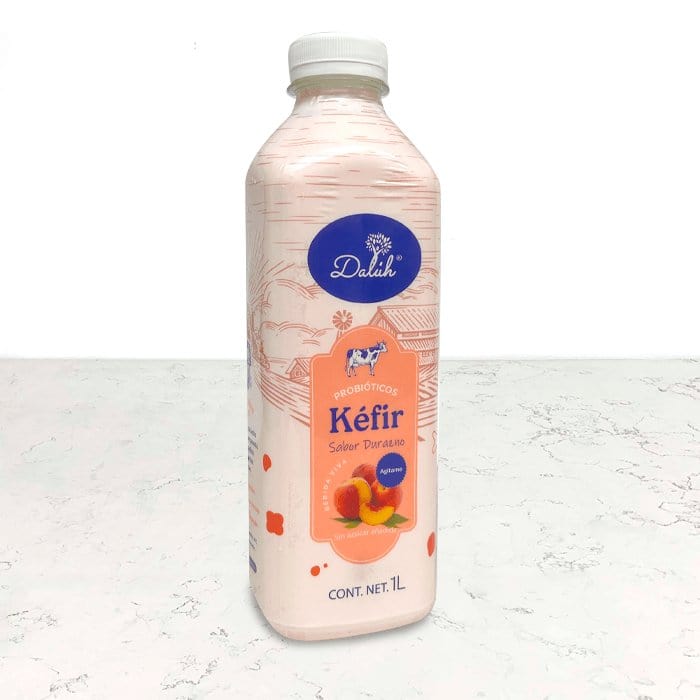 Kéfir sabor durazno 1lt Dalúh